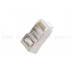 CAT5e-RJ45-CCP-50U-S CAT5e穿透式水晶頭 50U鍍金屏蔽 穿透式5類網路水晶接頭 穿孔超五類屏蔽50U鍍金 CAT5e金屬水晶頭